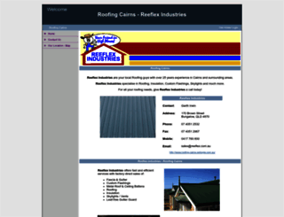 roofing-cairns.websyte.com.au screenshot