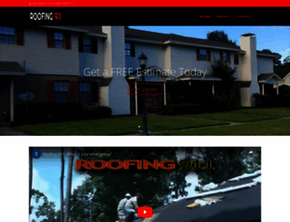 roofing911.com screenshot