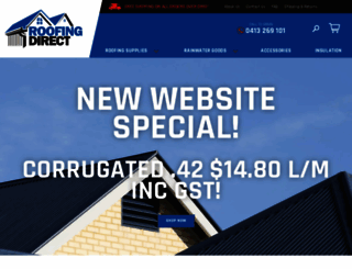 roofingdirect.com.au screenshot