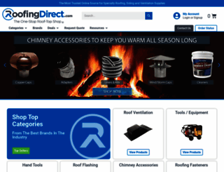 roofingdirect.com screenshot