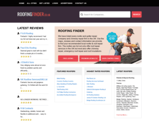 roofingfinder.co.uk screenshot