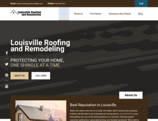 roofingquotelouisvilleky.com screenshot