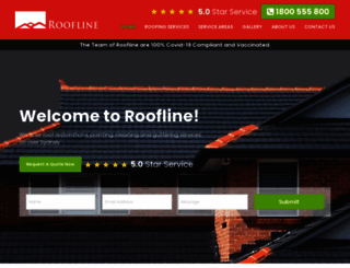 rooflines.com.au screenshot