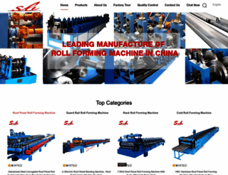 roofpanelrollformingmachine.com screenshot