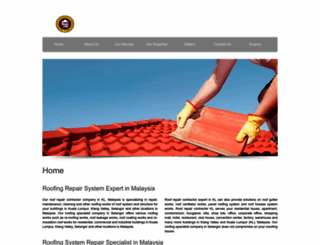 roofrepaircontractor.com.my screenshot