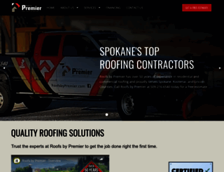 roofsbypremier.com screenshot