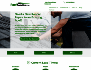 roofsolution.com screenshot