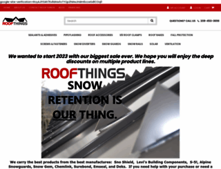 roofthings.com screenshot