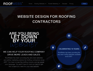 roofwebs.com screenshot