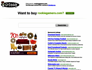 rookiegamers.com screenshot