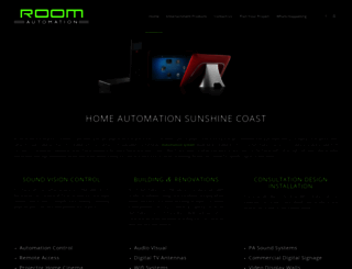 roomautomation.com.au screenshot