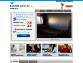 roomportal.co.uk screenshot