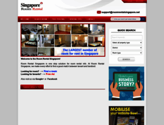 roomrentalsingapore.net screenshot