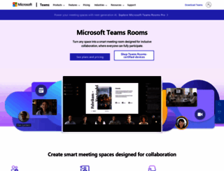 rooms.microsoft.com screenshot