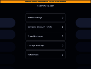roomstays.com screenshot