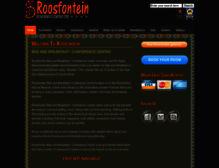 roosfontein.com screenshot