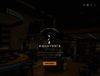 roostersbarbershop.gr screenshot