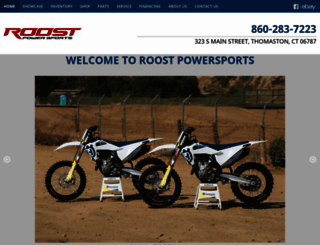 roostpowersports.com screenshot