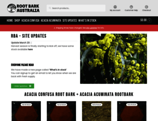 rootbark.com.au screenshot