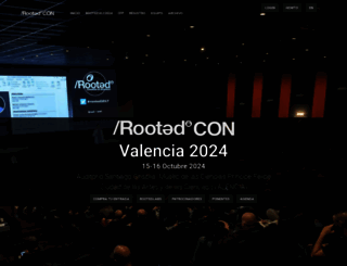 rootedcon.com screenshot