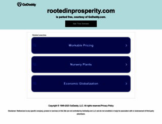 rootedinprosperity.com screenshot