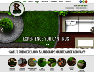rootedlandscape.com screenshot