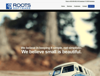 roots.be screenshot