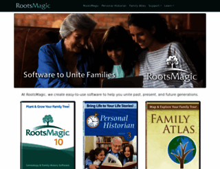 rootsmagic.com screenshot