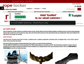 ropelocker.co.uk screenshot