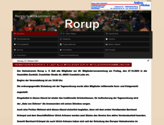 rorup.net screenshot