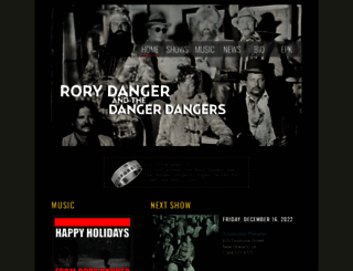 rorydanger.com screenshot