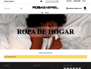 rosagabriel.com screenshot