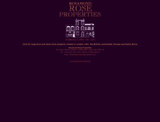 rosamondroseproperties.com screenshot