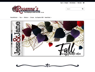 rosannes.com screenshot