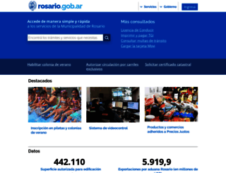 rosario.gob.ar screenshot