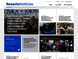 rosarionoticias.gob.ar screenshot