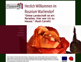 rosarium-wachendorf.de screenshot