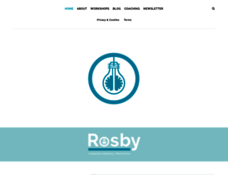 rosbyconsulting.com screenshot