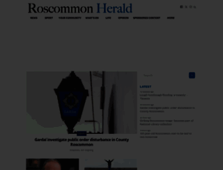 roscommonherald.ie screenshot