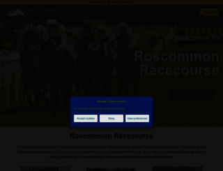 roscommonracecourse.ie screenshot