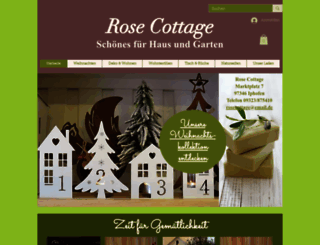 rose-cottage.de screenshot