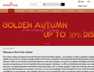 rose-nail.net screenshot