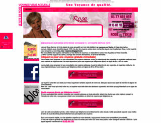 rose-voyance.com screenshot