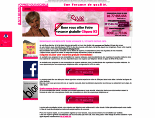 rose-voyance.eu screenshot