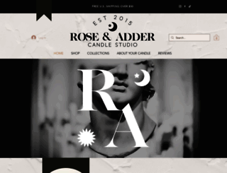 roseandadder.com screenshot