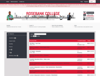 rosebankcollege.jonti2.co.za screenshot