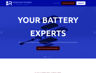 rosebatteries.com screenshot