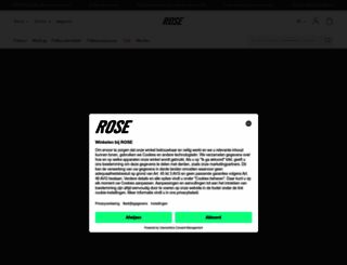 rosebikes.nl screenshot