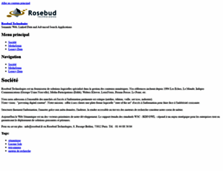 rosebud.net screenshot