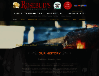 rosebudssarasota.com screenshot